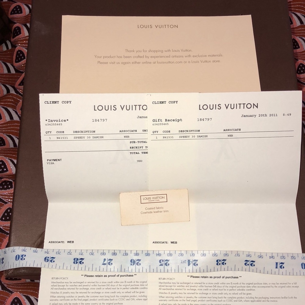 Louis Vuitton Speedy 30- PICS OF WEAR/EXTRA PICS